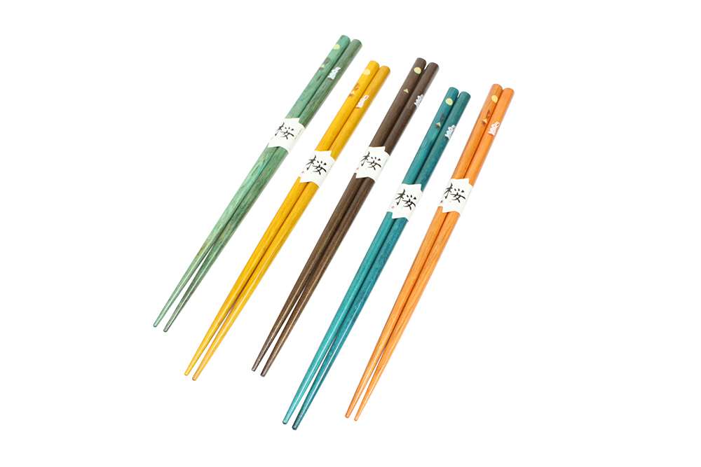 櫻玉兔五色筷-5雙入 AA-12