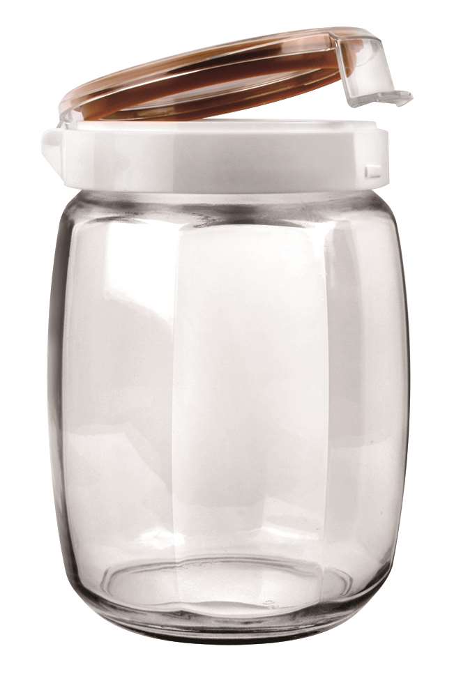 八角儲物密封罐1.5L