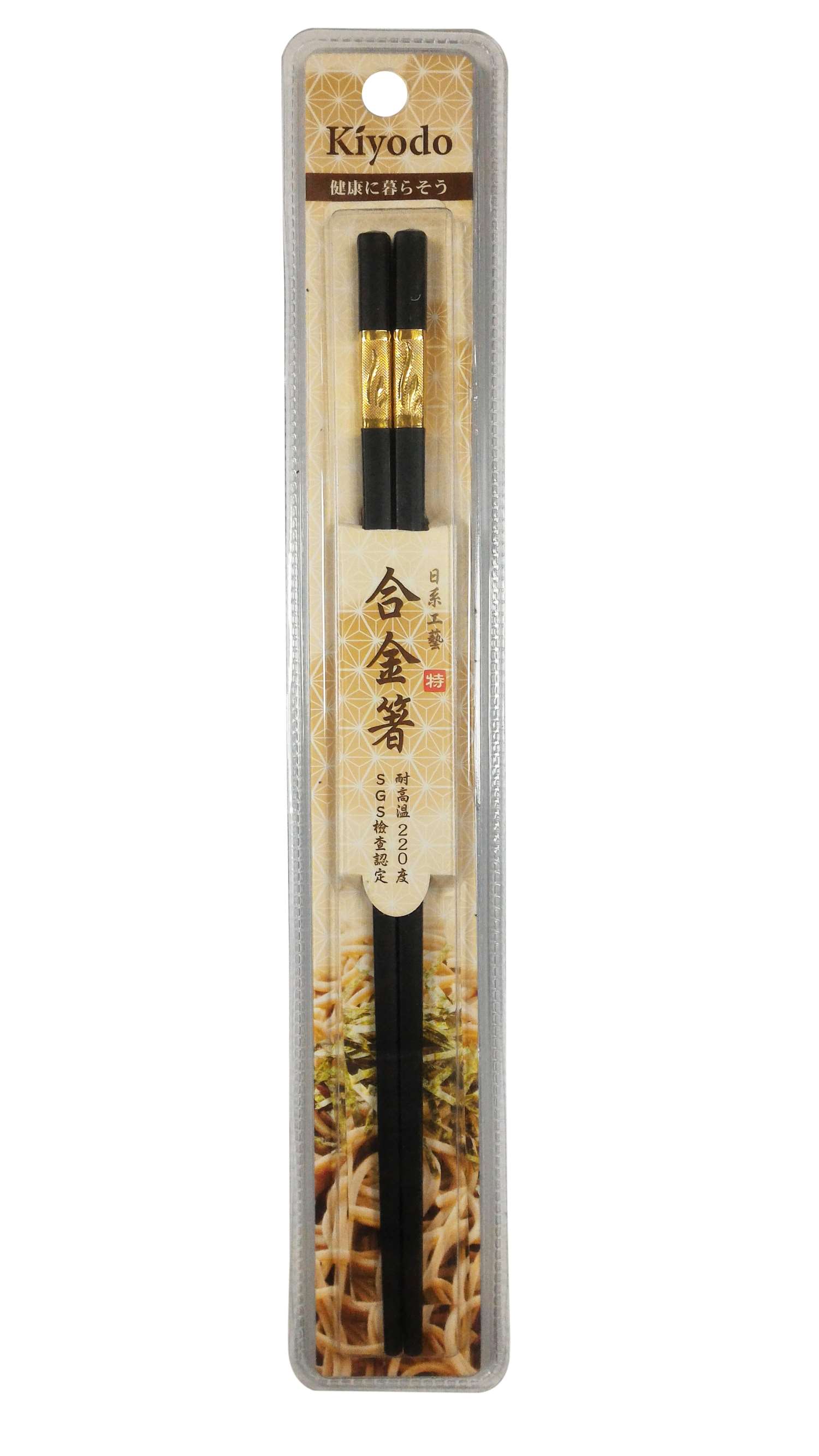 Kiyodo 三葉金筷-單雙 