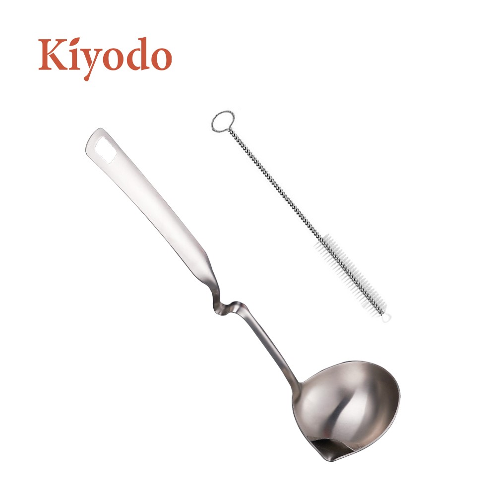 Kiyodo壁掛式油湯分離杓(含刷)