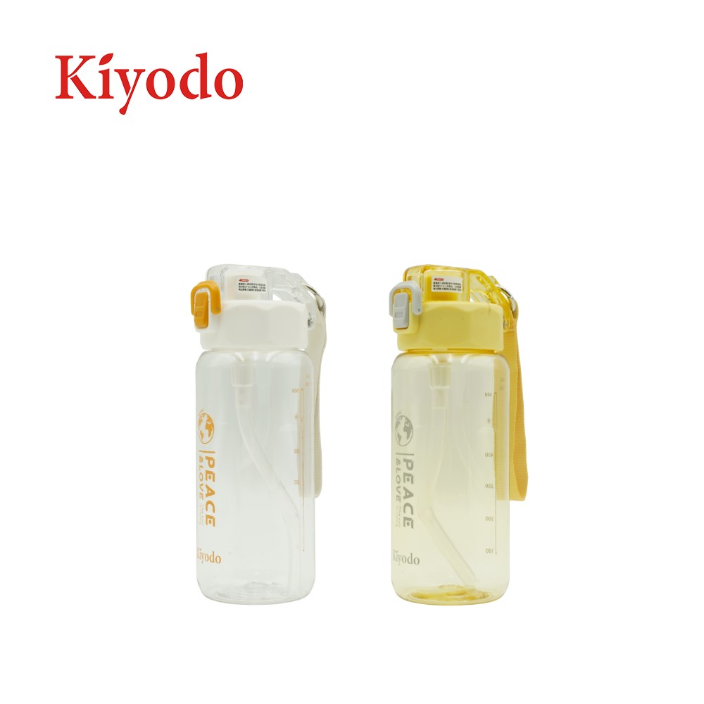 KIYODO彈跳吸管水壺720ML 
