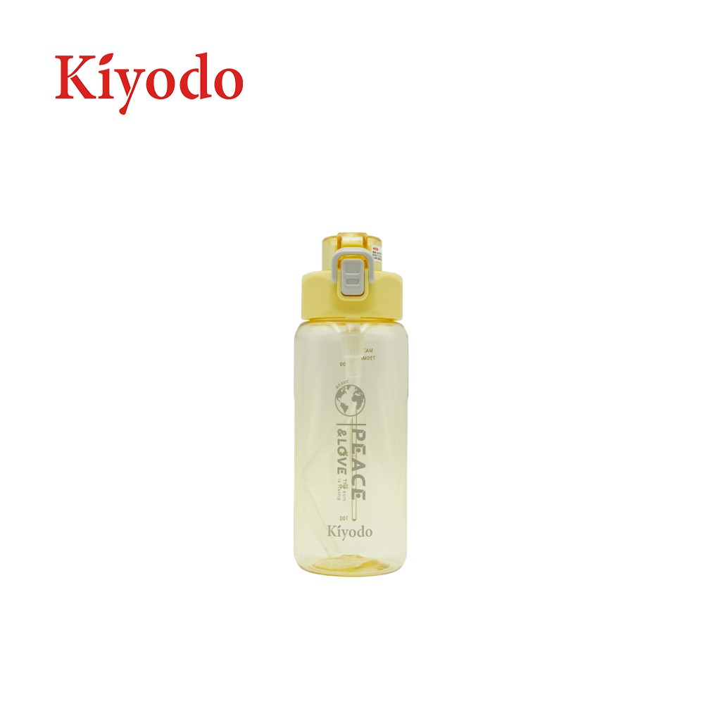 KIYODO彈跳吸管水壺720ML 
