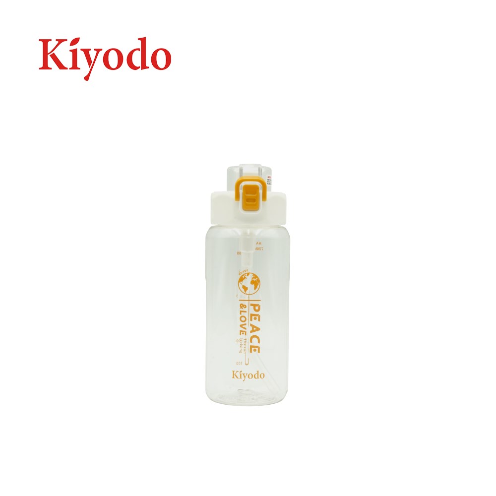 KIYODO彈跳吸管水壺720ML 