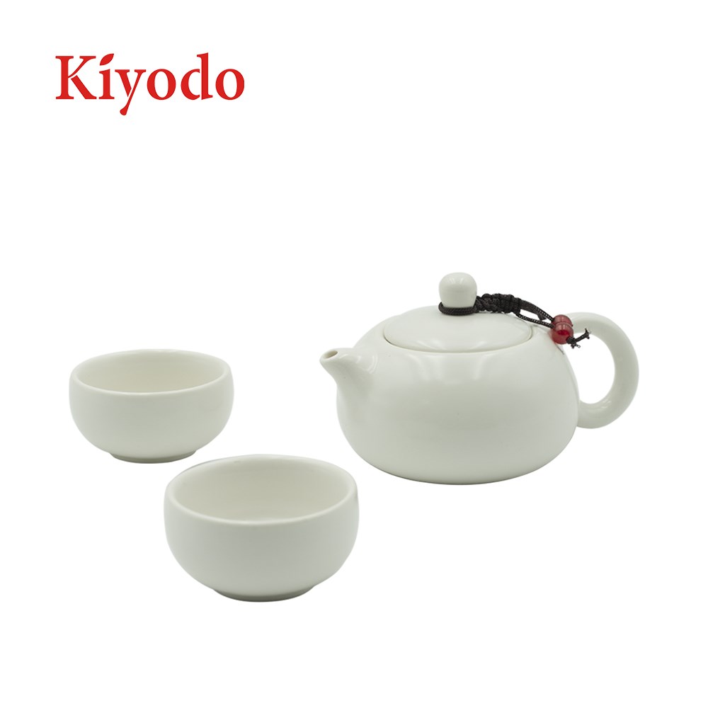 KIYODO一壺二杯茶具組(盒裝)
