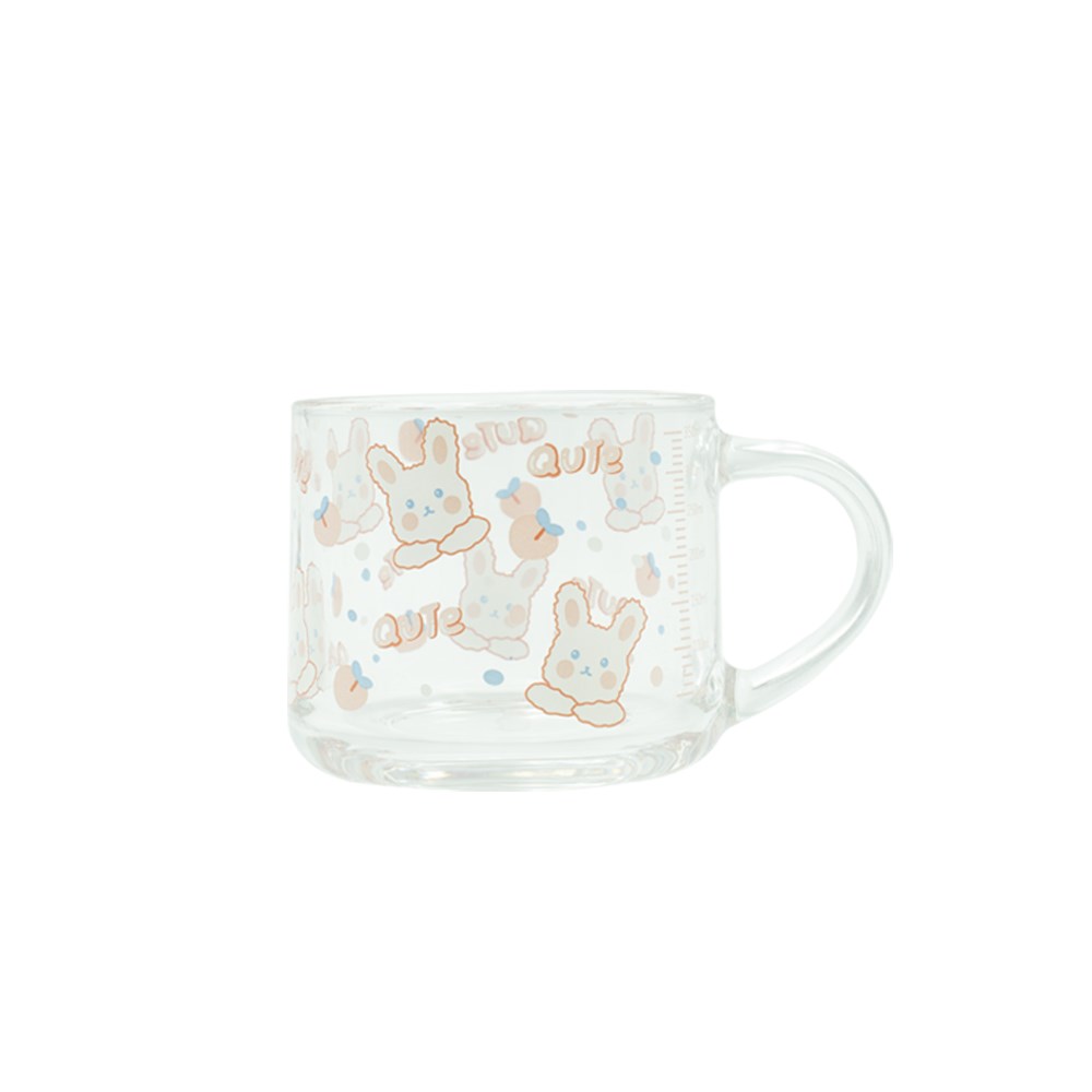 KIYODO萌園玻璃馬克杯350ml(Q熊/萌兔/熊Bear)