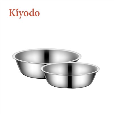 Kiyodo 寵物304不銹鋼碗(14、17cm 兩種尺寸)