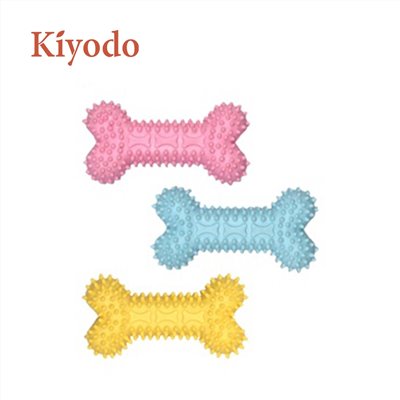 Kiyodo 磨牙潔齒骨頭-小(粉/藍/黃 三色)
