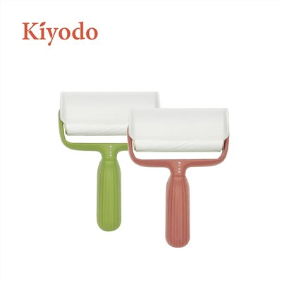 Kiyodo 仙人掌黏毛滾筒+防塵蓋(綠/紅 兩色)