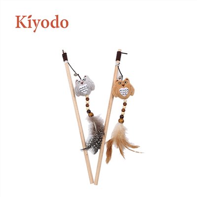 Kiyodo 萌物羽毛逗貓棒