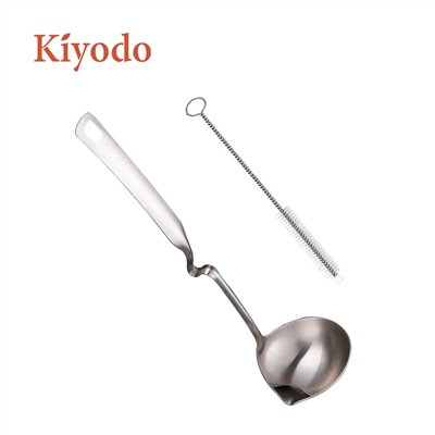 Kiyodo壁掛式油湯分離杓(含刷)