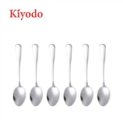 KIYODO 304不鏽鋼咖啡匙6入