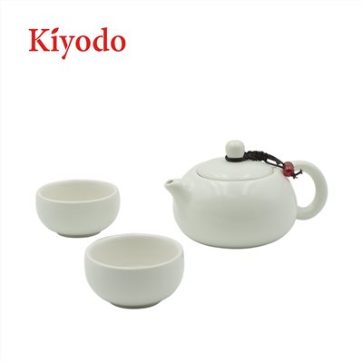 KIYODO一壺二杯茶具組(盒裝)